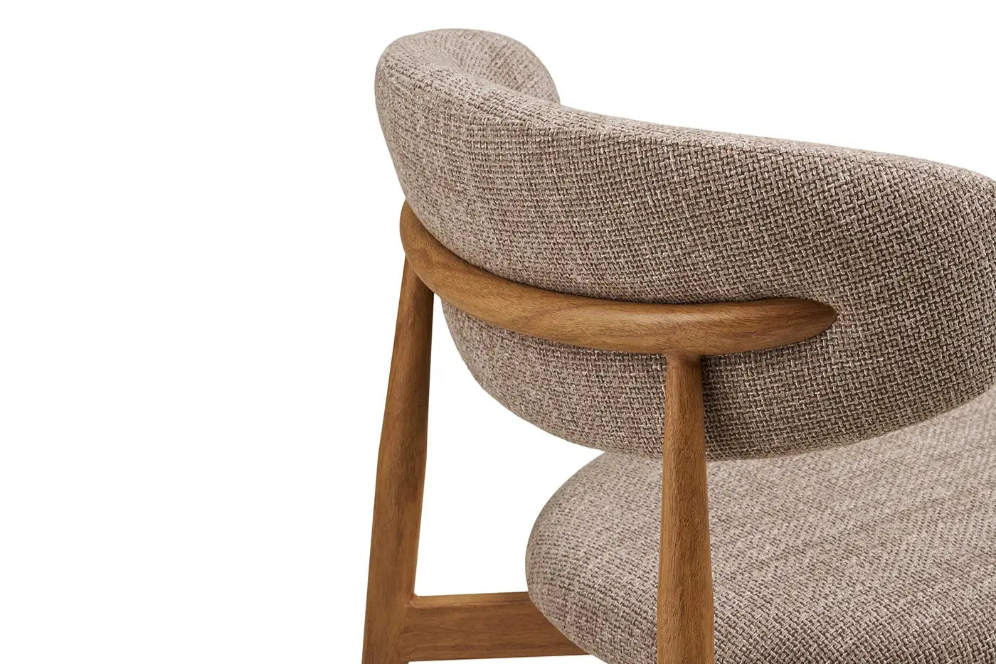 Chaise de salle à manger LEVANTO Chêne clair – 46 x 44 cm | TIKAYLA