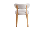 Chaise SAFYA Naturel Tissu Beige - vue d'ensemble en situation