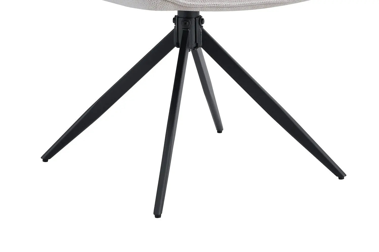 Chaise pivotante MAHY Beige avec accoudoirs – 90 x 60 cm | TIKAYLA