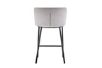 Chaise de bar ARTHURO Beige – 53 x 50,5 cm | TIKAYLA