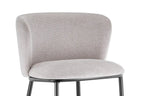 Chaise de bar ARTHURO Beige – 53 x 50,5 cm | TIKAYLA