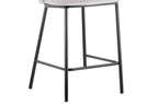 Chaise de bar ARTHURO Beige – 53 x 50,5 cm | TIKAYLA