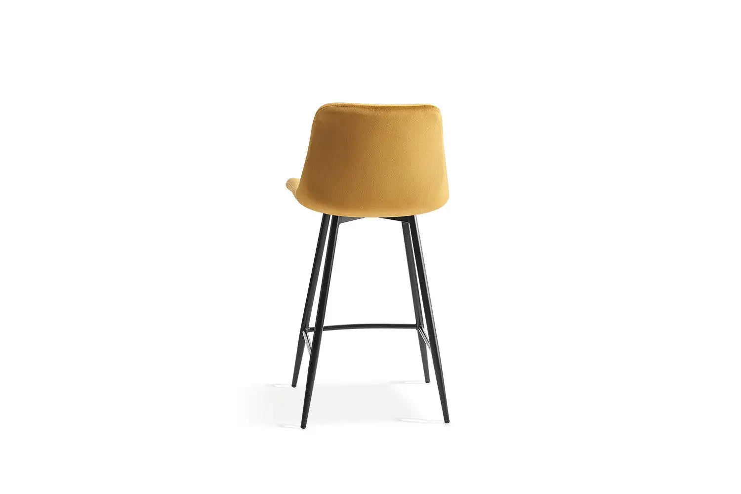 Chaise de bar JULIA Or velours – 46 x 36 cm | TIKAYLA