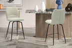 Chaise de bar LYARA Écru tissu – 48 x 56 cm | TIKAYLA