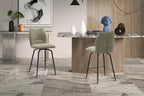 Chaise de bar LYARA Sable tissu – 48 x 56 cm | TIKAYLA