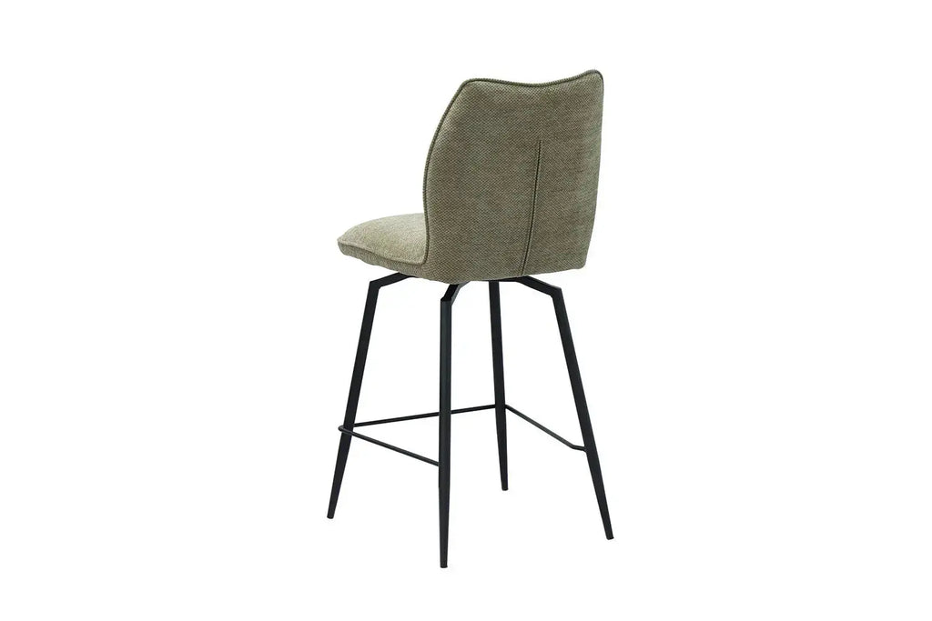 Chaise de bar LYARA Sable tissu – 48 x 56 cm | TIKAYLA