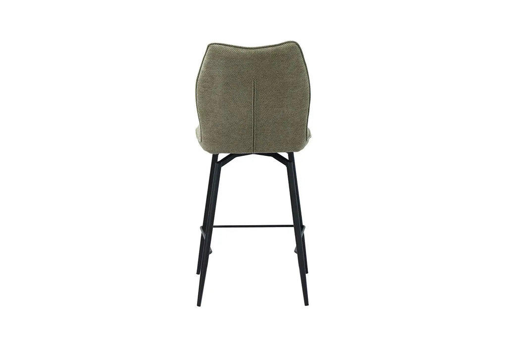 Chaise de bar LYARA Sable tissu – 48 x 56 cm | TIKAYLA