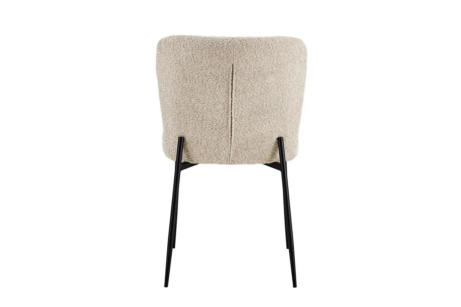 Chaise de salle à manger LISE Bouclé Beige – 58 x 52 cm | TIKAYLA