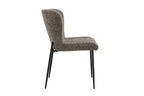 Chaise de salle à manger LISE Bouclé Sable – 58 x 52 cm | TIKAYLA