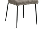 Chaise de salle à manger LISE Bouclé Sable – 58 x 52 cm | TIKAYLA