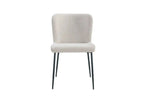 Chaise de salle à manger LISE Beige – 58 x 52 cm | TIKAYLA