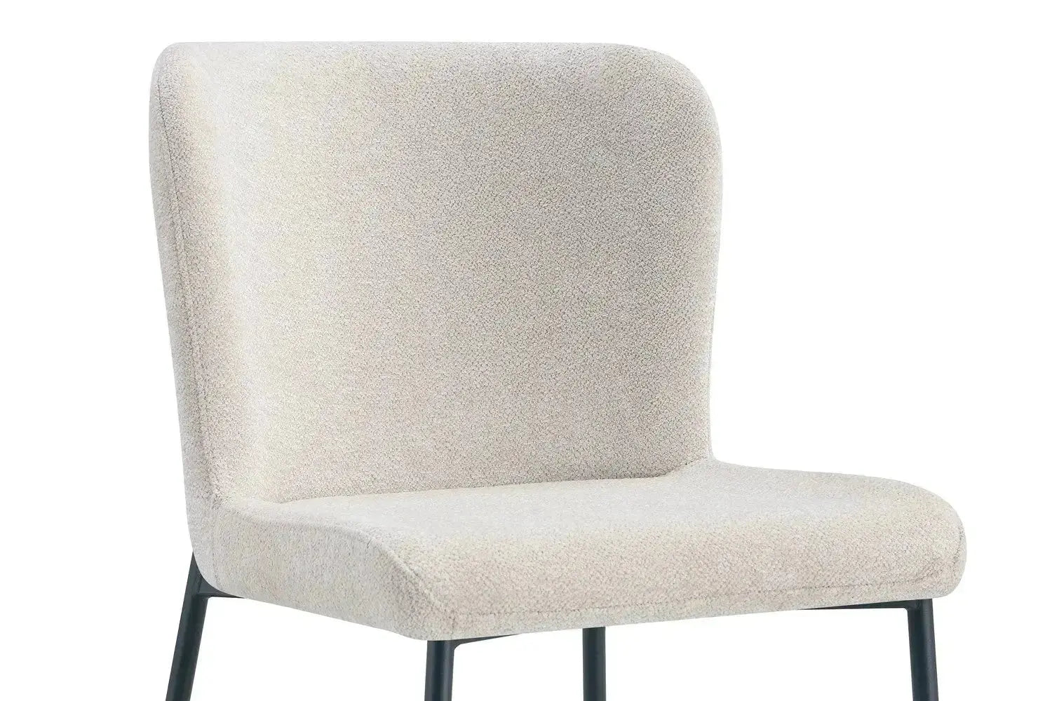 Chaise de salle à manger LISE Beige – 58 x 52 cm | TIKAYLA