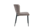 Chaise de salle à manger LISE Sable – 58 x 52 cm | TIKAYLA