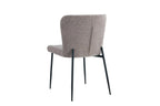 Chaise de salle à manger LISE Sable – 58 x 52 cm | TIKAYLA