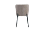 Chaise de salle à manger LISE Sable – 58 x 52 cm | TIKAYLA