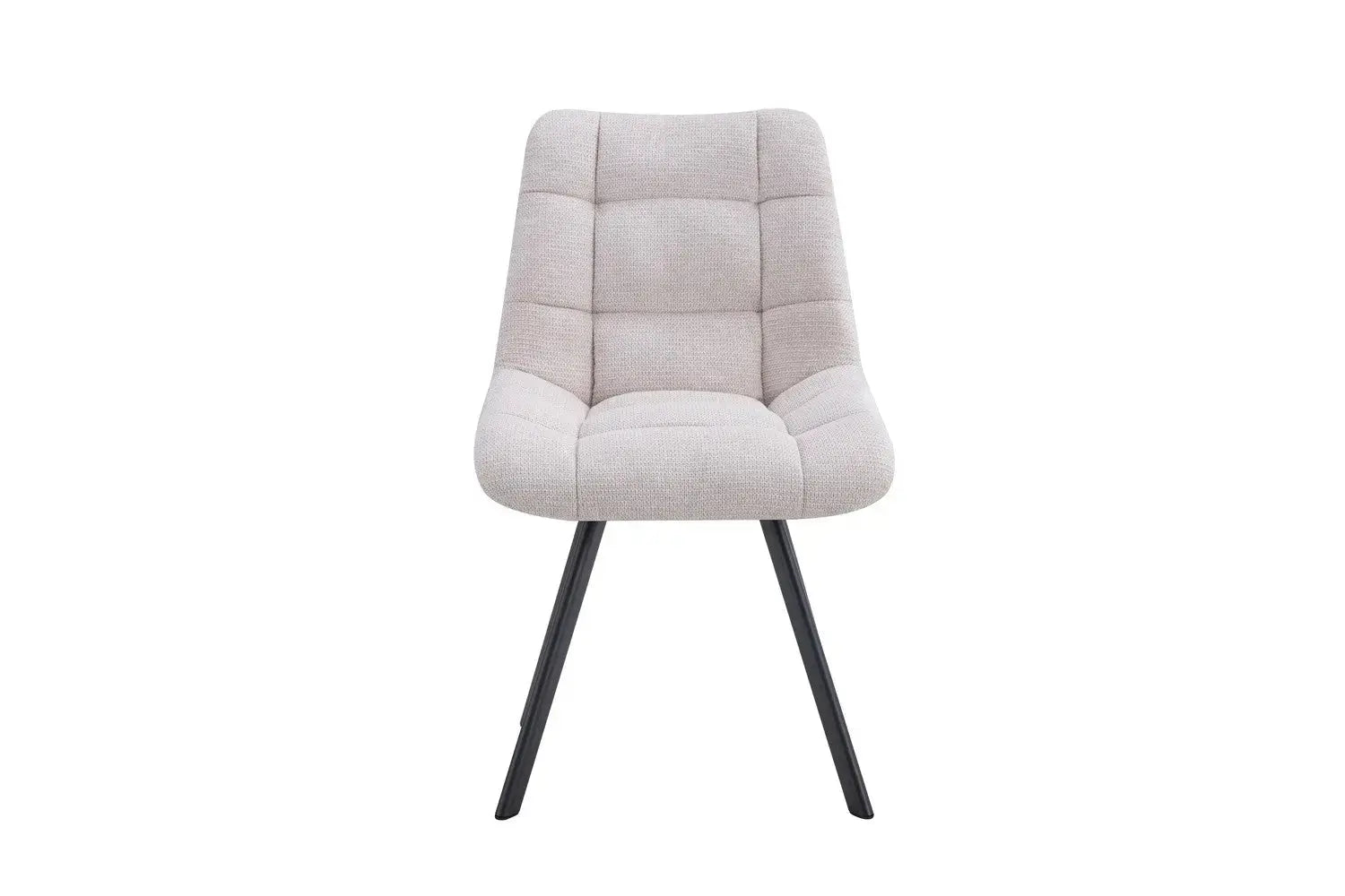Chaise de salle à manger LUIZI Beige – 52 x 61,5 cm | TIKAYLA