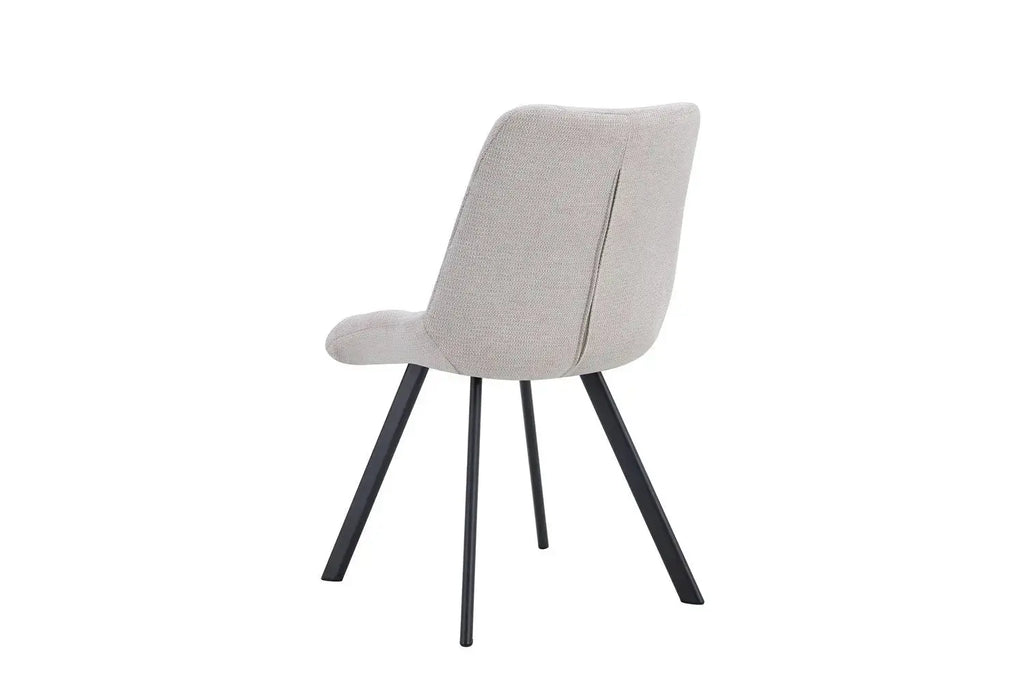 Chaise de salle à manger LUIZI Beige – 52 x 61,5 cm | TIKAYLA