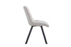 Chaise de salle à manger LUIZI Beige – 52 x 61,5 cm | TIKAYLA