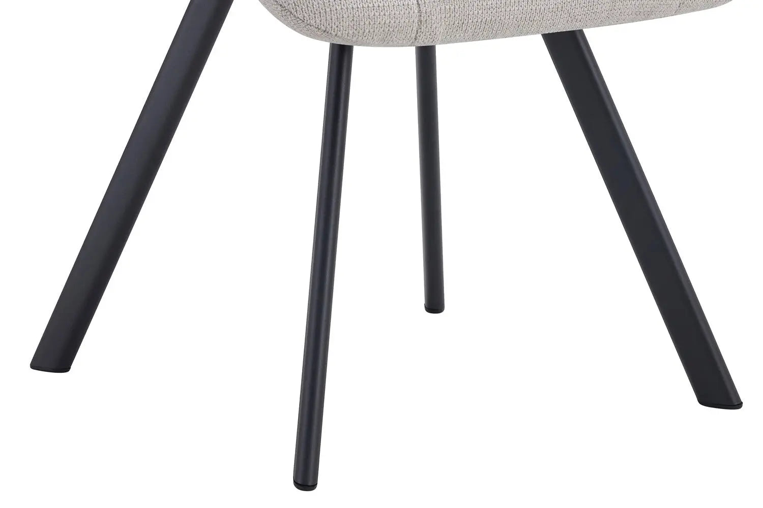 Chaise de salle à manger LUIZI Beige – 52 x 61,5 cm | TIKAYLA