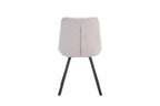 Chaise de salle à manger LUIZI Beige – 52 x 61,5 cm | TIKAYLA