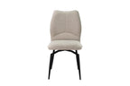 Chaise pivotante LYARA Écru tissu – 45,5 x 60 cm | TIKAYLA