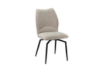 Chaise pivotante LYARA Écru tissu – 45,5 x 60 cm | TIKAYLA