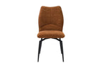 Chaise pivotante LYARA Rouille tissu – 45,5 x 60 cm | TIKAYLA
