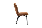 Chaise pivotante LYARA Rouille tissu – 45,5 x 60 cm | TIKAYLA