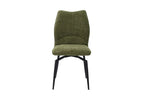 Chaise pivotante LYARA Vert tissu – 45,5 x 60 cm | TIKAYLA