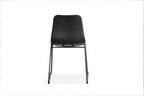 Chaise de salle à manger MARYA Noir polypropylène – 52 x 44 cm | TIKAYLA