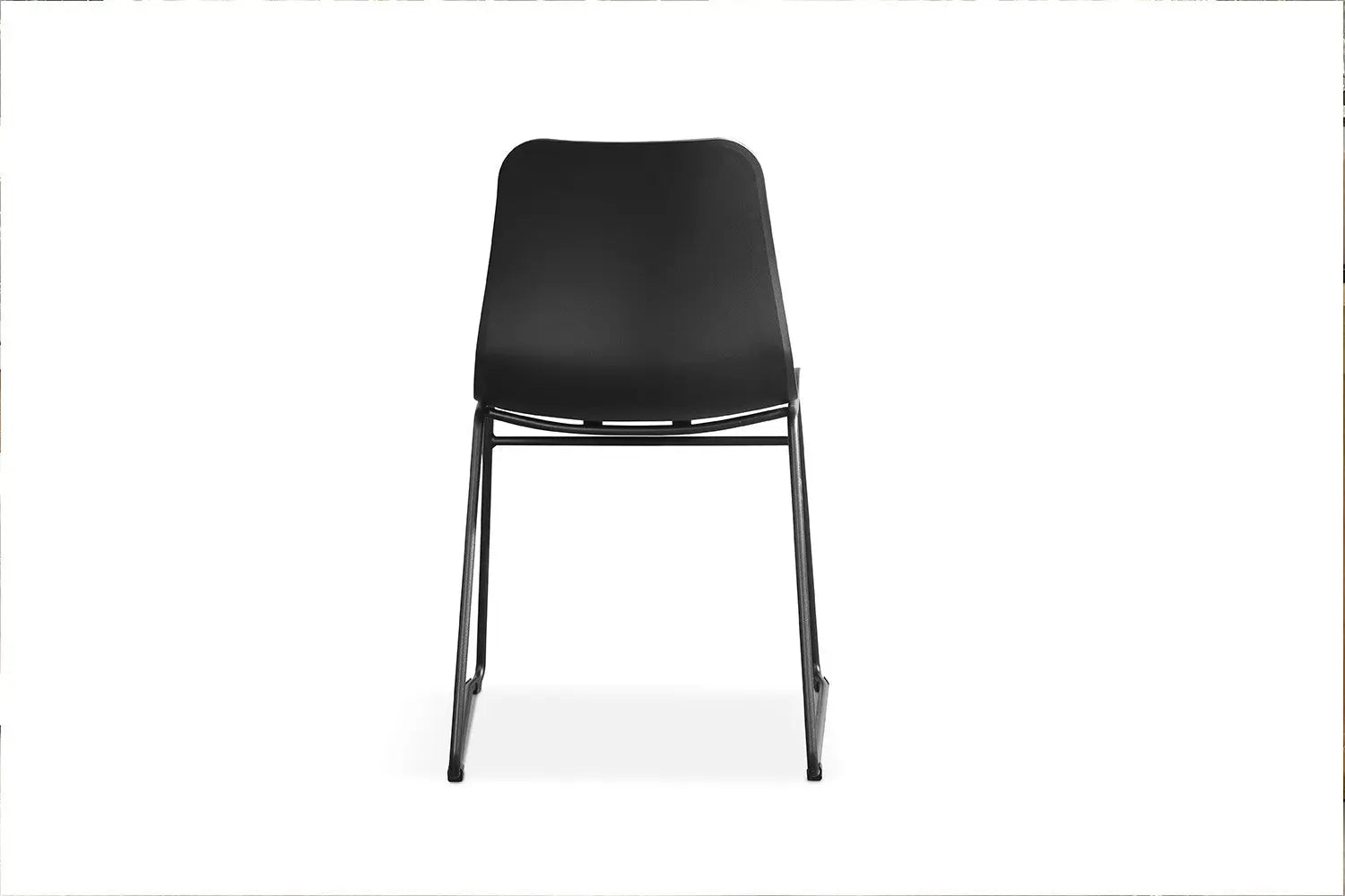 Chaise de salle à manger MARYA Noir polypropylène – 52 x 44 cm | TIKAYLA