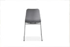 Chaise de salle à manger MARYA Gris polypropylène – 52 x 44 cm | TIKAYLA