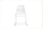 Chaise de salle à manger MARYA Blanc polypropylène – 52 x 44 cm | TIKAYLA