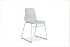 Chaise de salle à manger MARYA Gris vert polypropylène – 52 x 44 cm | TIKAYLA