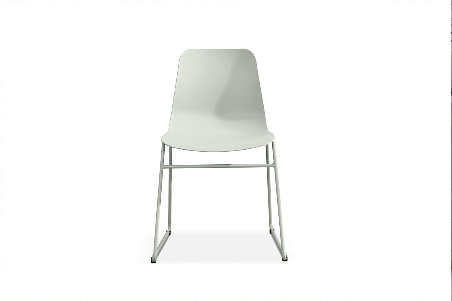 Chaise de salle à manger MARYA Gris vert polypropylène – 52 x 44 cm | TIKAYLA