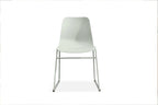 Chaise de salle à manger MARYA Gris vert polypropylène – 52 x 44 cm | TIKAYLA