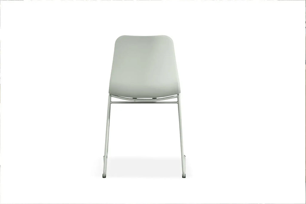 Chaise de salle à manger MARYA Gris vert polypropylène – 52 x 44 cm | TIKAYLA