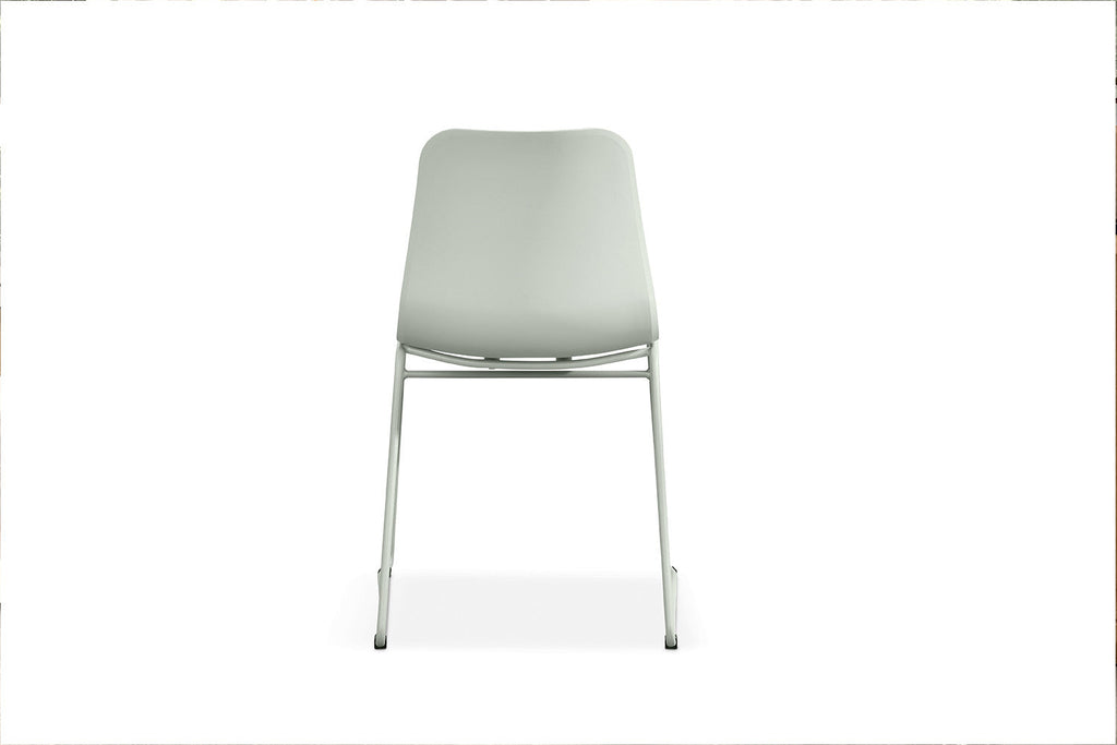 Chaise de salle à manger MARYA Gris vert polypropylène – 52 x 44 cm | TIKAYLA