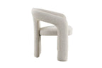 Chaise de salle à manger BEJAYA Beige avec accoudoirs – 63 x 62 cm | TIKAYLA