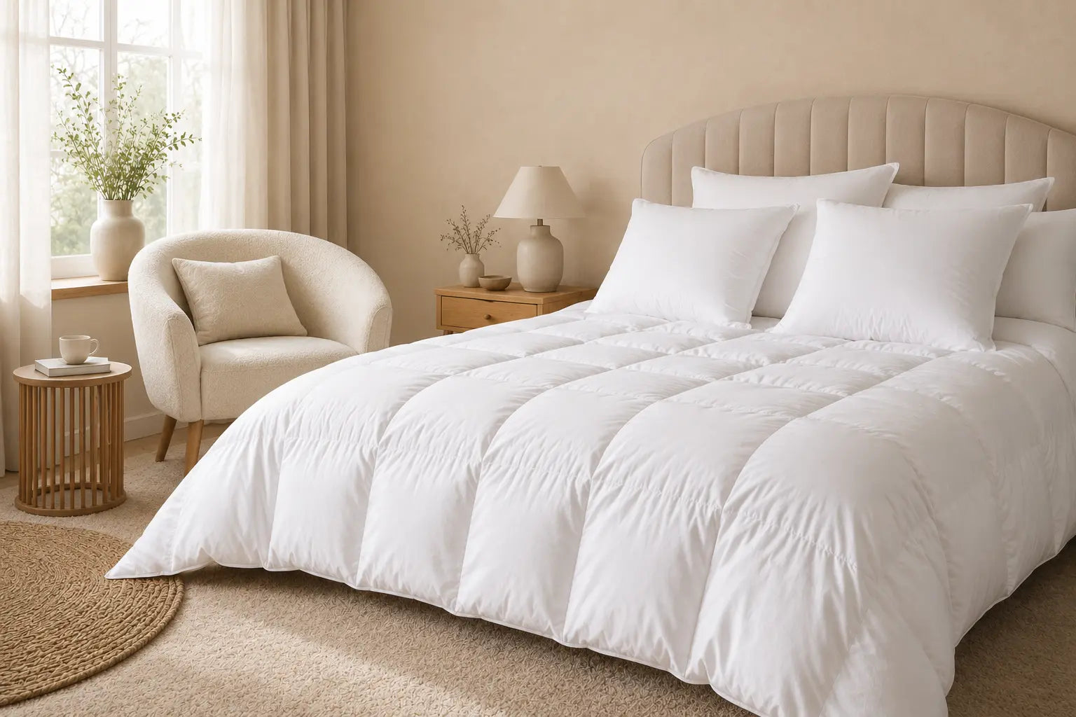 Couette mi-saison ÉQUINOXE 230 g/m² – duvet de canard français TIKAYLA