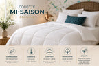 Couette mi-saison ÉQUINOXE 230 g/m² – duvet de canard français TIKAYLA