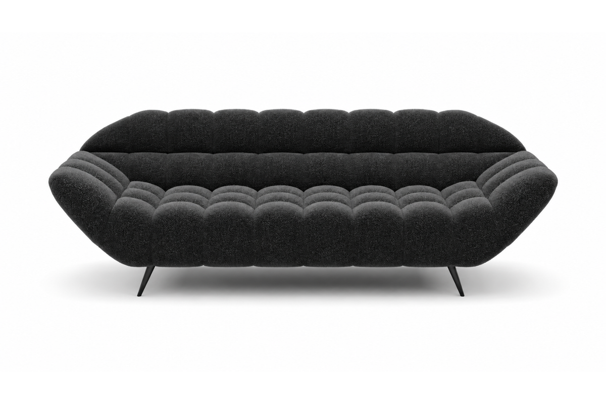 Canapé Droit 3 Places SIERRA - 222 x 94 cm