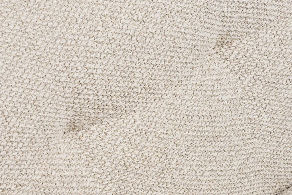 Fauteuil avec accoudoirs en Chêne et Tissu Beige CARACAS - 88 x 72 cm - TIKOYA