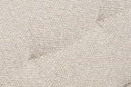 Fauteuil avec accoudoirs CARACAS en chêne et tissu beige - 88 x 72 cm | TIKAYLA