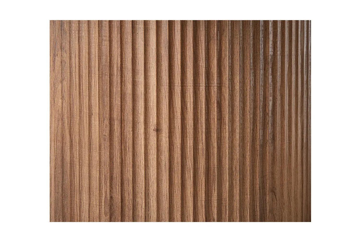 LYANE - Table à Manger Ronde - 120 cm - Effet Chêne Vieilli ROUSSEAU