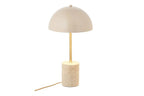 Lampe de table en marbre beige SHEFFIELD - H : 45 cm - HOUSE NORDIC