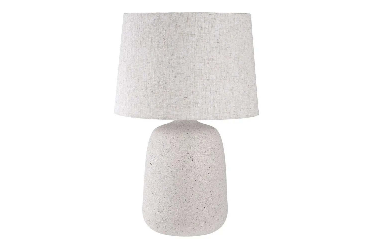 Lampe de table en Céramique Beige Pierre CROFT - H : 46cm HOUSE NORDIC