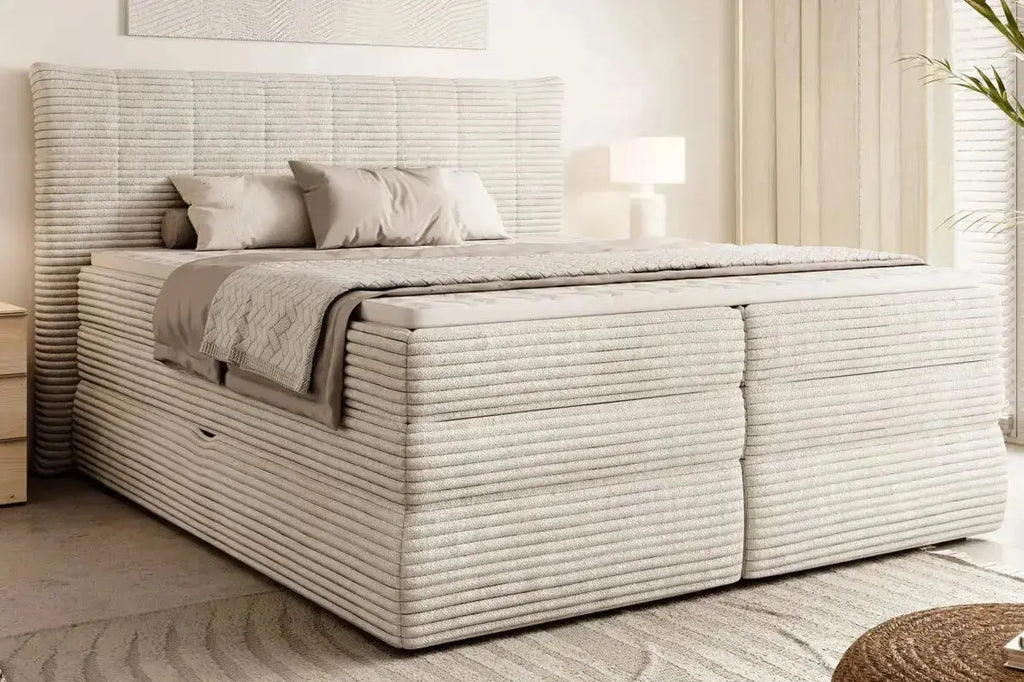 Lit Coffre Box Spring PALERMO - WERSAL