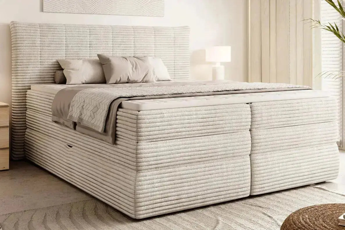 Lit Coffre Box Spring PALERMO - WERSAL