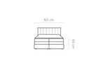 Lit Coffre Box Spring PALERMO 140x200 - WERSAL